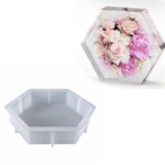 MATRITA DIN SILICON HEXAGONALA