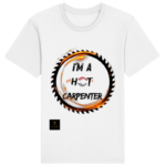 TRICOU BARBATI PERSONALIZAT ,,HOT CARPENTER,,
